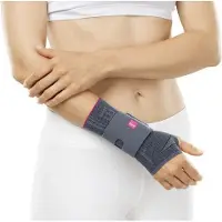 Medi GmbH & Co. KG - Manumed Active Polsbrace - Silver - Kant: Links, Maat (polsomtrek): Maat 1: 13 - 15 cm