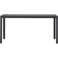 Ebuy24 Giardini tuintafel zwart.