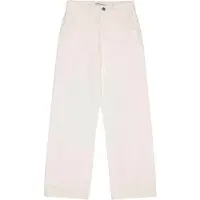KnowledgeCotton Apparel - Women's Gale 5-Pocket Pants - Vrijetijdsbroek 30 - Length: 32'', wit