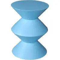 Starfurn Bijzettafel Abel | Blauw (Blauw, 45 diameter: 33cm)