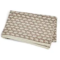 Smallstuff Ao Elephants-80x100 Cm (70007-90) Blanket Beige Kinderen