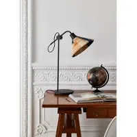 Forestier Design tafellamp Parrot, zwart, Woon-/ Eetkamer, metaal, Design, tafellamp