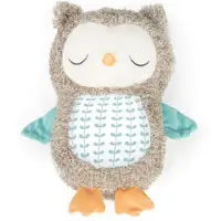 Ingenuity Snuggle Sounds knuffel met Bluetooth-luidspreker - Nally uil