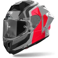 Airoh GP 800 Competition Carbon Zwart Grijs Rood Integraalhelm Maat S