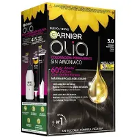 Garnier Olia Permanente Kleur #3,0-zwart 4 stuks