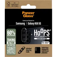 PanzerGlass Screenprotector geschikt voor Samsung Galaxy A56 Glazen | Hoops Camera Lens Protector - Case Friendly