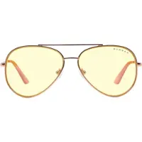 Gunnar Computerbril, Maverick Computerbril - Amberkleurige lens, roségoud