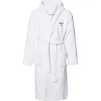Chiemsee unisex badjas met capuchon 100% katoen wit