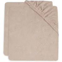 Jollein Aankleedkussenhoes Badstof 75x85cm Wild rose (2pack)