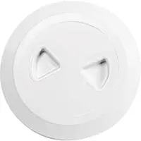 BREG Inspectieluik - rond - wit