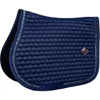 Kentucky Horsewear Horsewear - Zadeldoek glitter band jumping marine