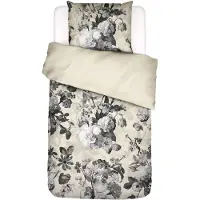 Essenza Dekbedovertrek Floor Vanilla Satijn-140 x 200 / 220 cm | 1-Persoons