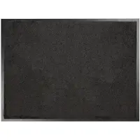 Floordirekt Deurmat Performa - Hoog Absorptievermogen - Voor Binnen en Buiten - Zwart - 40 x 60 cm