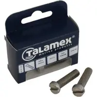 Talamex Pan Head Bolt 6 Units Grijs M6 x 70 mm