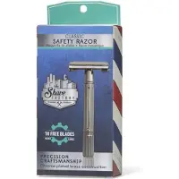 The Shave Factory Shave Factory Scheermes + 10 gratis mesjes