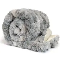Unique living - Plaid Kylian - 130x160cm - Chateau Grey