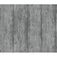 Rasch ZILVER HOUTEN PANELEN BEHANG RACSH 826043