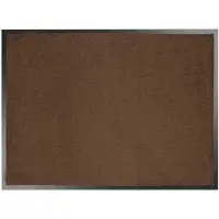 Floordirekt Deurmat Performa - Hoog Absorptievermogen - Voor Binnen en Buiten - Bruin - 90 x 120 cm