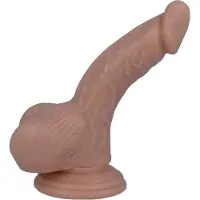 Intense Mr. - dildo - dildo vibrator - dildo vrouwen - dildo mannen - dildo anaal - dildo xxl - beige - flexibel - 16cm Ø 2,7cm / sex / erotiek toys