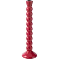 J-Line Kandelaar mangohout fuschia