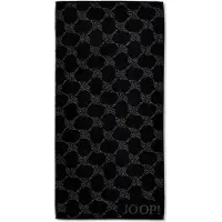 JOOP! Handdoek grijs / zwart