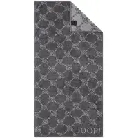 JOOP! Handdoeken Cornflower Handdoek Antraciet 50 x 100 cm