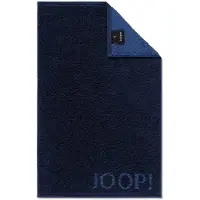 JOOP! Handdoek navy / royal blue/koningsblauw