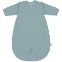 Jollein Baby Slaapzak Zomer Met Afritsbare Mouw 110cm - Rond - Ajour Sea Green - Zomerslaapzak