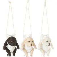 J-Line Hond+luier b polyresin mix assortiment van 3