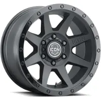 I.C.O.N. Rebound 18x9 6x135 6mm Offset 5.25in BS 87.1mm Bore Double Black Wheel