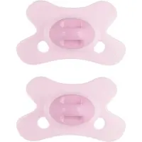 Difrax Fopspeen Dental - 0 tot 6 Maanden - Lichtroze - 2 Stuks