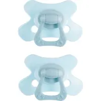Difrax Dental Fopspeen - 12 tot 18 Maanden - Lichtblauw - 2 Stuks