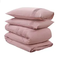 Dreamhouse Dekbedovertrek Bali Pink Katoen-140 x 200 / 220 cm | 1-Persoons