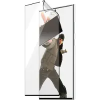 PanzerGlass Matrix Recycled Ultra-Wide Fit Anti-Bacterial Screenprotector incl. applicator voor de Samsung Galaxy S24 Ultra