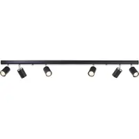 Brilliant 6-lichts plafondlamp Different design zwart