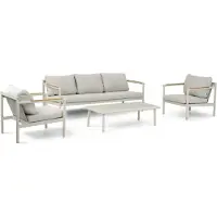 Lifestyle Garden Furniture Lifestyle Norte stoel-bank loungeset 4-delig