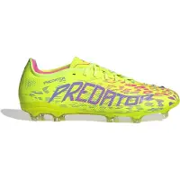 Adidas Predator Pro Gras Voetbalschoenen (FG) Neongeel Blauw Roze