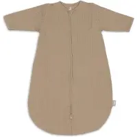 Jollein Slaapzak Zomer met Afritsbare Mouw Rond 70cm Ajour Biscuit