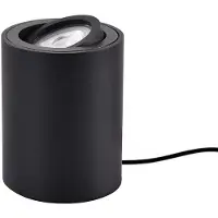 Ylumen Tafellamp Fury rond Ø 8 cm zwart
