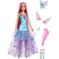 Barbie A Touch of Magic pop - 32 cm - Roze - pop