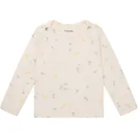 Noppies Shirt 'Oran' beige / lichtblauw / bruin / geel