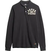 Superdry Shirt 'VINTAGE ATHLETIC' beige / zwart