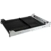 StarTech.com .com UNISLDSHF192, Verstelbaar plank, Staal, Zwart, Zilver, 8,2 kg