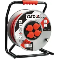 YATO Haspel - - YT-8107 - 40 m - 4 stopcontacten - IP44