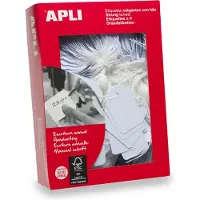 APLI Labels Draad 1000 Onderdelen Wit Fiches 7 x 19 mm (1000 Unidades)
