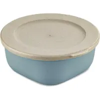 Koziol Vershouddoos, Kom met Deksel, 0.7 L, Natuur Bloemen Blauw, Organic Bio-Circular - | Connect Box