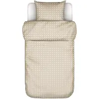 Marc O'Polo Dekbedovertrek Iben Dark Sand Satijn-140 x 200 / 220 cm | 1-Persoons