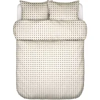 Marc O'Polo Dekbedovertrek Iben Black Satijn-240 x 200 / 220 cm | Lits-Jumeaux