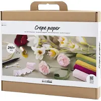 Creativ Company Maxi DIY kit Papieren bloemen 240 stuks