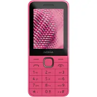 Nokia 225 4G (2024) (2.40", 128 MB, 0.30 Mpx, 4G), Sleutel mobiele telefoon, Roze
